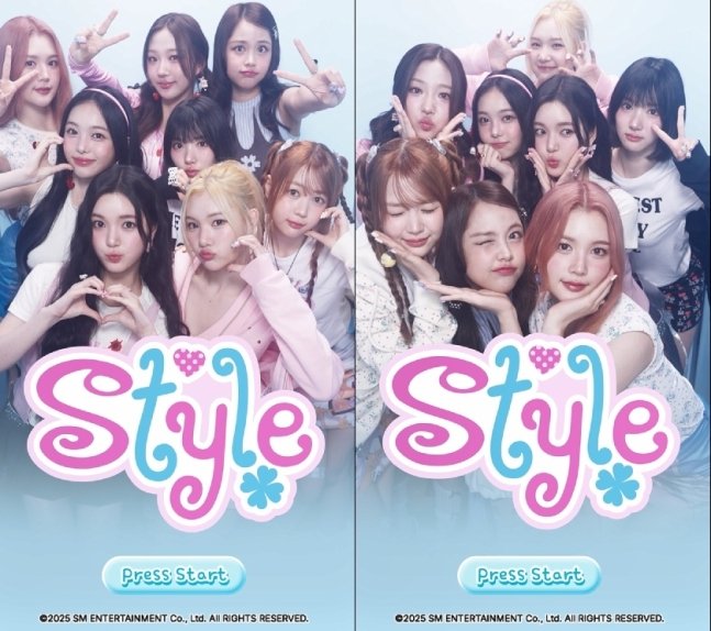 Site interactif Hearts2Hearts STYLE photomaton K-pop