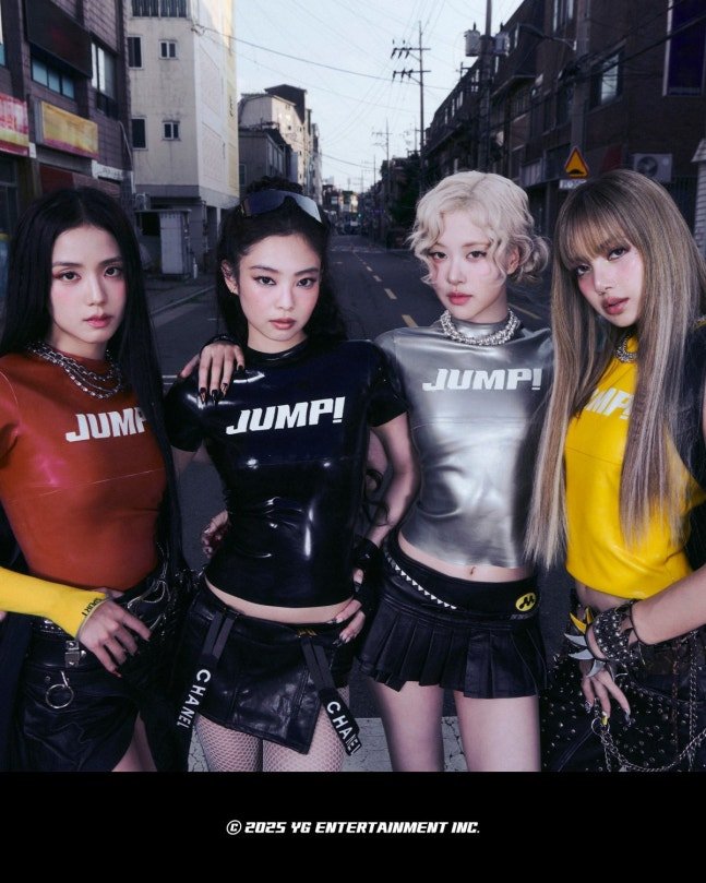 BLACKPINK JUMP single cover comeback 2025