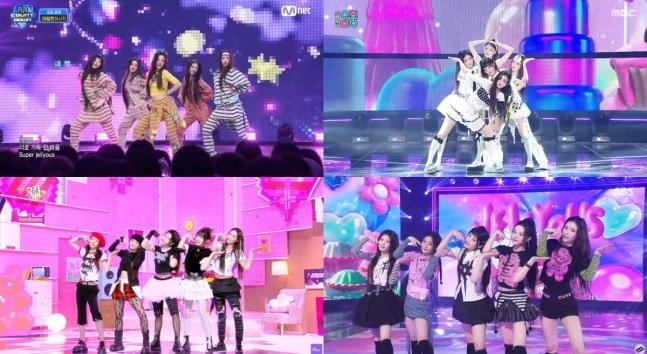ILLIT impressionne avec « jellyous » : performances et succès continu pour le girl group K-pop