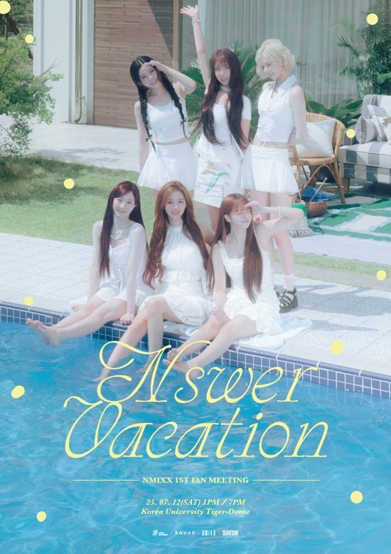 NMIXX premier fanmeeting NSWER VACATION affiche officielle