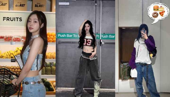 belt layering chez les stars K-pop