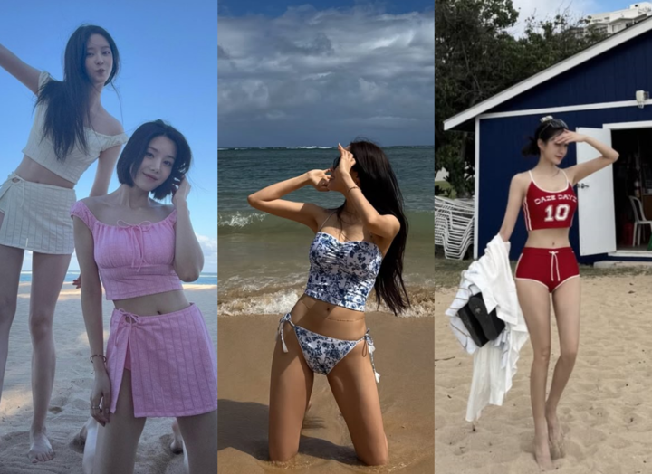 Style K-pop : Les tendances 2025 du beachwear adoptées par les célébrités coréennes